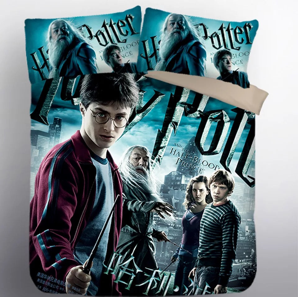 Harry Potter Hogwarts #8 Duvet Cover Quilt Cover Pillowcase Bedding Set Bed Linen Home Decor