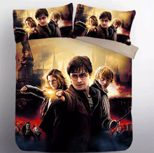 Load image into Gallery viewer, Harry Potter Hogwarts #9 Duvet Cover Quilt Cover Pillowcase Bedding Set Bed Linen Home Decor