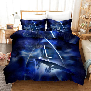 Star Trek Enterprise #7 Duvet Cover Quilt Cover Pillowcase Bedding Set Bed Linen Home Decor