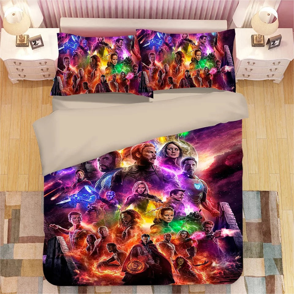 Avengers Infinity War #7 Duvet Cover Quilt Cover Pillowcase Bedding Set Bed Linen Home Decor