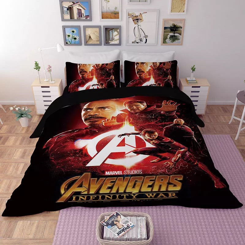 Avengers Infinity War #10 Duvet Cover Quilt Cover Pillowcase Bedding Set Bed Linen Home Decor
