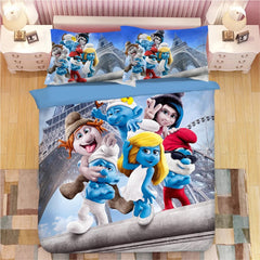 The Smurfs Smurfette #5 Duvet Cover Quilt Cover Pillowcase Bedding Set Bed Linen Home Decor