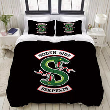 Load image into Gallery viewer, Riverdale South Side Serpents #22 Duvet Cover Quilt Cover Pillowcase Bedding Set Bed Linen