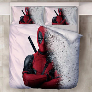 Deadpool X-Men #2 Duvet Cover Quilt Cover Pillowcase Bedding Set Bed Linen Home Decor