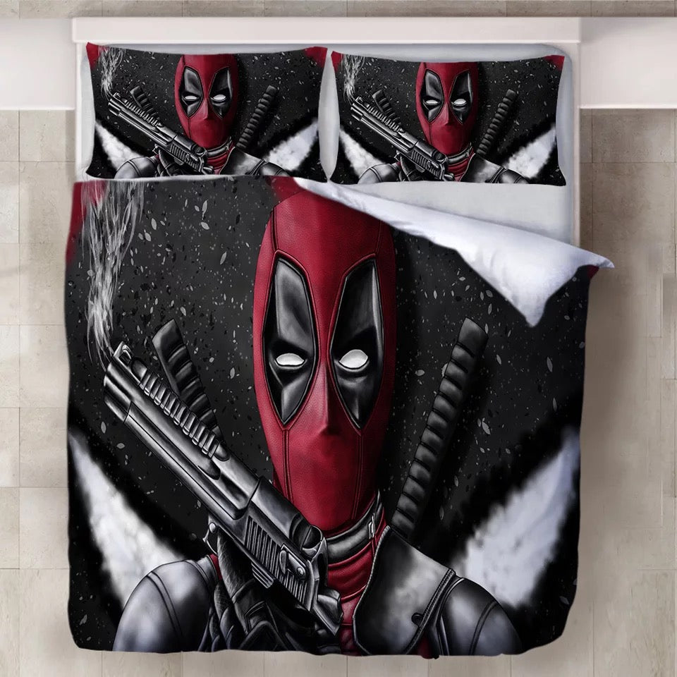 Deadpool X-Men #4 Duvet Cover Quilt Cover Pillowcase Bedding Set Bed Linen Home Decor