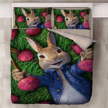 Load image into Gallery viewer, Peter Rabbit #3 Duvet Cover Quilt Cover Pillowcase Bedding Set Bed Linen Home Decor