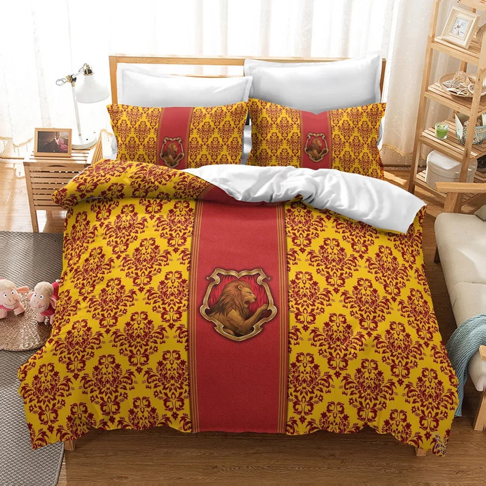 Harry Potter Gryffindor #20 Duvet Cover Quilt Cover Pillowcase Bedding Set Bed Linen Home Decor