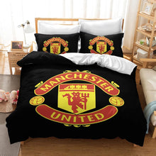Load image into Gallery viewer, Football Club #4 Duvet Cover Quilt Cover Pillowcase Bedding Set Bed Linen Home Decor