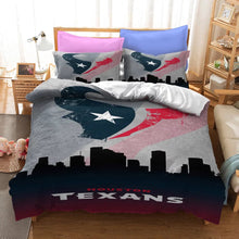 Load image into Gallery viewer, Houston Texans Football  #6 Duvet Cover Quilt Cover Pillowcase Bedding Set Bed Linen Home Bedroom Decor