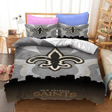 Load image into Gallery viewer, New Orleans Saints Football League  #10 Duvet Cover Quilt Cover Pillowcase Bedding Set Bed Linen Home Bedroom Decor