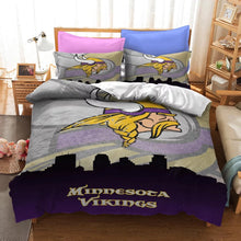Load image into Gallery viewer, Minnesota Vikings Football League #24 Duvet Cover Quilt Cover Pillowcase Bedding Set Bed Linen Home Bedroom Decor