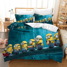 Load image into Gallery viewer, Despicable Me Minions #7 Duvet Cover Quilt Cover Pillowcase Bedding Set Bed Linen Home Decor