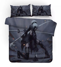 Load image into Gallery viewer, Nier Automata Yorha 2B #3 Duvet Cover Quilt Cover Pillowcase Bedding Set Bed Linen Home Decor