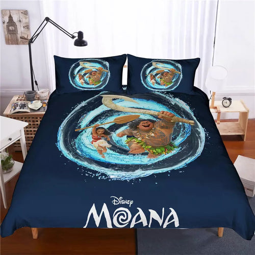 Moana #5 Duvet Cover Quilt Cover Pillowcase Bedding Set Bed Linen Home Decor