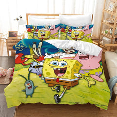 Square Pants Sponge Bob  #1 Duvet Cover Quilt Cover Pillowcase Bedding Set Bed Linen Home Decor