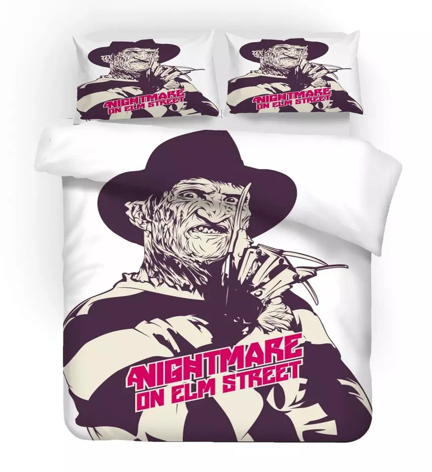 A Nightmare on Elm Street Horror Movie #4 Duvet Cover Quilt Cover Pillowcase Bedding Set Bed Linen Home Decor