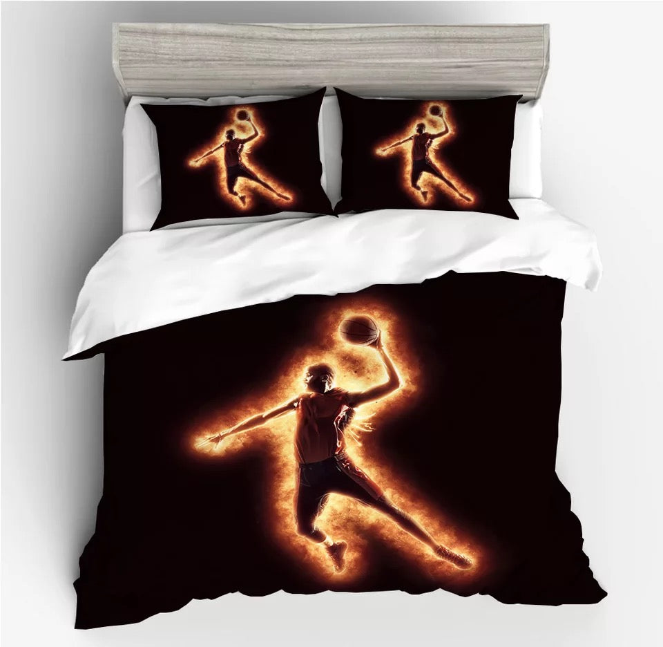 Basketball #3 Duvet Cover Quilt Cover Pillowcase Bedding Set Bed Linen Home Decor
