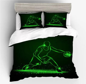 Basketball #5 Duvet Cover Quilt Cover Pillowcase Bedding Set Bed Linen Home Decor