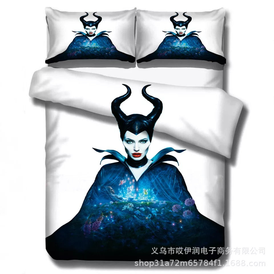 Maleficent #2 Duvet Cover Quilt Cover Pillowcase Bedding Set Bed Linen Home Decor