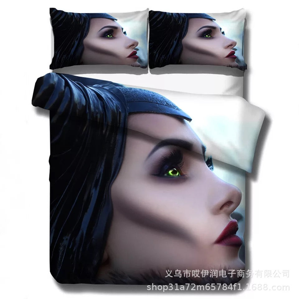 Maleficent #3 Duvet Cover Quilt Cover Pillowcase Bedding Set Bed Linen Home Decor