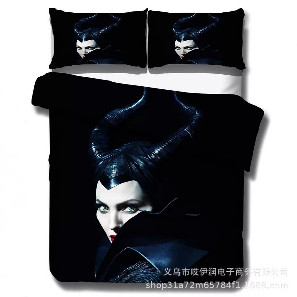 Maleficent #4 Duvet Cover Quilt Cover Pillowcase Bedding Set Bed Linen Home Decor