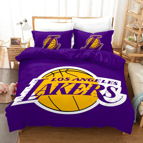 Basketball Lakers#1 Duvet Cover Quilt Cover Pillowcase Bedding Set Bed Linen Home Decor