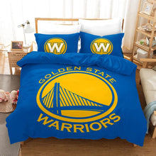 Load image into Gallery viewer, Basketball Golden State Warriors Basketball #15 Duvet Cover Quilt Cover Pillowcase Bedding Set Bed Linen Home Bedroom Decor