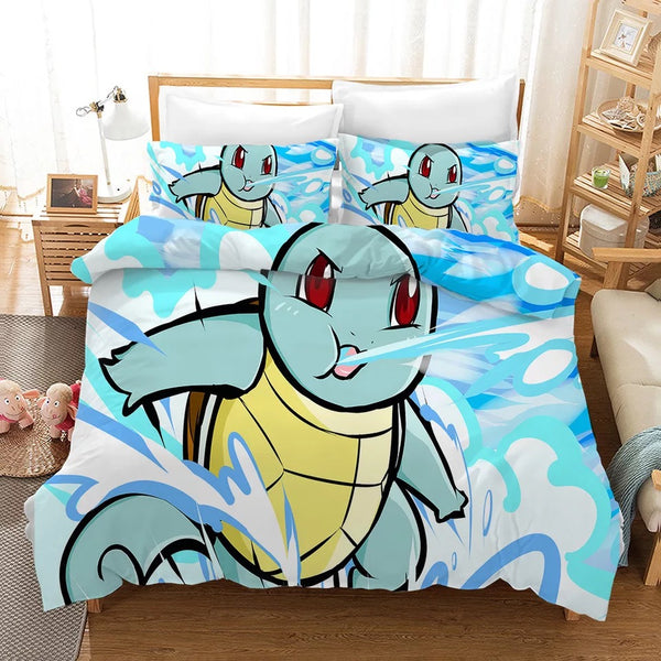 Pokemon Pikachu Ash Ketchum #8 Duvet Cover Quilt Cover Pillowcase Bedding  Set Bed Linen Home Bedroom Decor – BEDDING PICKY