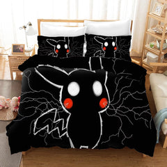Pokemon Pikachu #2 Duvet Cover Quilt Cover Pillowcase Bedding Set Bed Linen Home Bedroom Decor