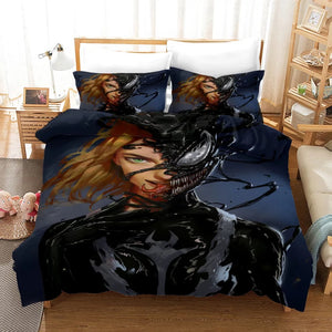 Venom #4 Duvet Cover Quilt Cover Pillowcase Bedding Set Bed Linen Home Decor