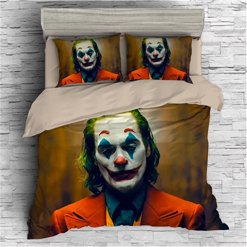 Joker Arthur Fleck Clown #16 Duvet Cover Quilt Cover Pillowcase Bedding Set Bed Linen Home Bedroom Decor