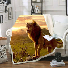 Load image into Gallery viewer, The Lion King Simba #2 Blanket Super Soft Cozy Sherpa Fleece Throw Blanket for Men Boys