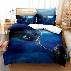 How to Train Your Dragon Hiccup #12 Duvet Cover Quilt Cover Pillowcase Bedding Set Bed Linen