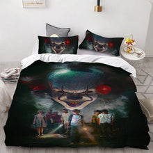 Load image into Gallery viewer, Pennywise Scary Clown #13 Duvet Cover Quilt Cover Pillowcase Bedding Set Bed Linen