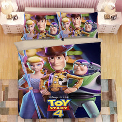 Toy Story Woody Forky #5 Duvet Cover Quilt Cover Pillowcase Bedding Set Bed Linen Home Bedroom Decor