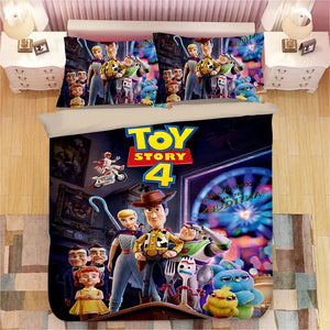 Toy Story Woody Forky #6 Duvet Cover Quilt Cover Pillowcase Bedding Set Bed Linen Home Bedroom Decor