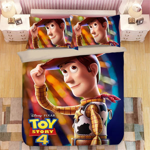 Toy Story Woody Forky #7 Duvet Cover Quilt Cover Pillowcase Bedding Set Bed Linen Home Bedroom Decor