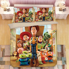 Toy Story Woody Forky #12 Duvet Cover Quilt Cover Pillowcase Bedding Set Bed Linen Home Bedroom Decor