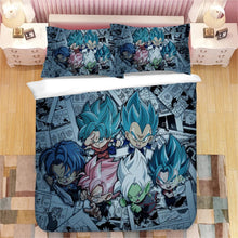 Load image into Gallery viewer, Dragon Ball Z Son Goku #17 Duvet Cover Quilt Cover Pillowcase Bedding Set
