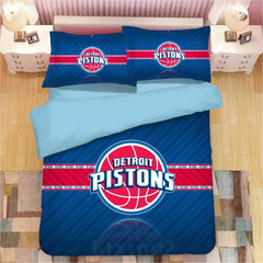 Basketball Detroit Pistons Basketball #23 Duvet Cover Quilt Cover Pillowcase Bedding Set Bed Linen Home Bedroom Decor