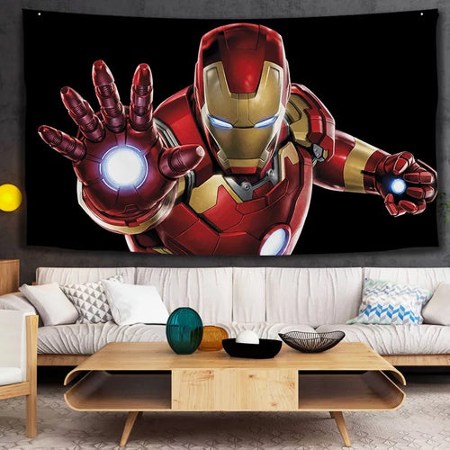 Iron Man Avengers #21 Wall Decor Hanging Tapestry Home Bedroom Living Room Decoration