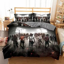 Load image into Gallery viewer, PLAYERUNKNOWN’S BATTLEGROUNDS PUBG #1 Duvet Cover Quilt Cover Pillowcase Bedding Set Bed Linen Home Bedroom Decor
