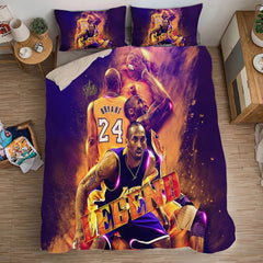 Black Mamba Basketball Kobe #11 Duvet Cover Quilt Cover Pillowcase Bedding Set Bed Linen Home Decor
