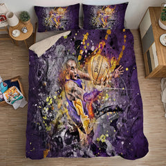 Black Mamba Basketball Kobe #14 Duvet Cover Quilt Cover Pillowcase Bedding Set Bed Linen Home Decor