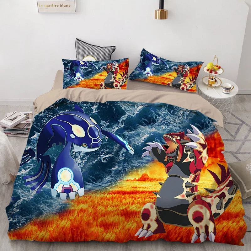 Pokemon Pikachu #34 Duvet Cover Quilt Cover Pillowcase Bedding Set Bed  Linen Home Bedroom Decor – BEDDING PICKY