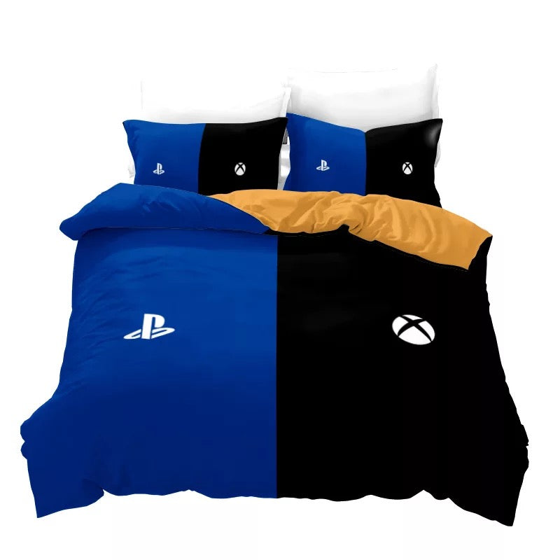 PS4 Xbox Playstation #8 Duvet Cover Quilt Cover Pillowcase Bedding Set Bed Linen Home Bedroom Decor