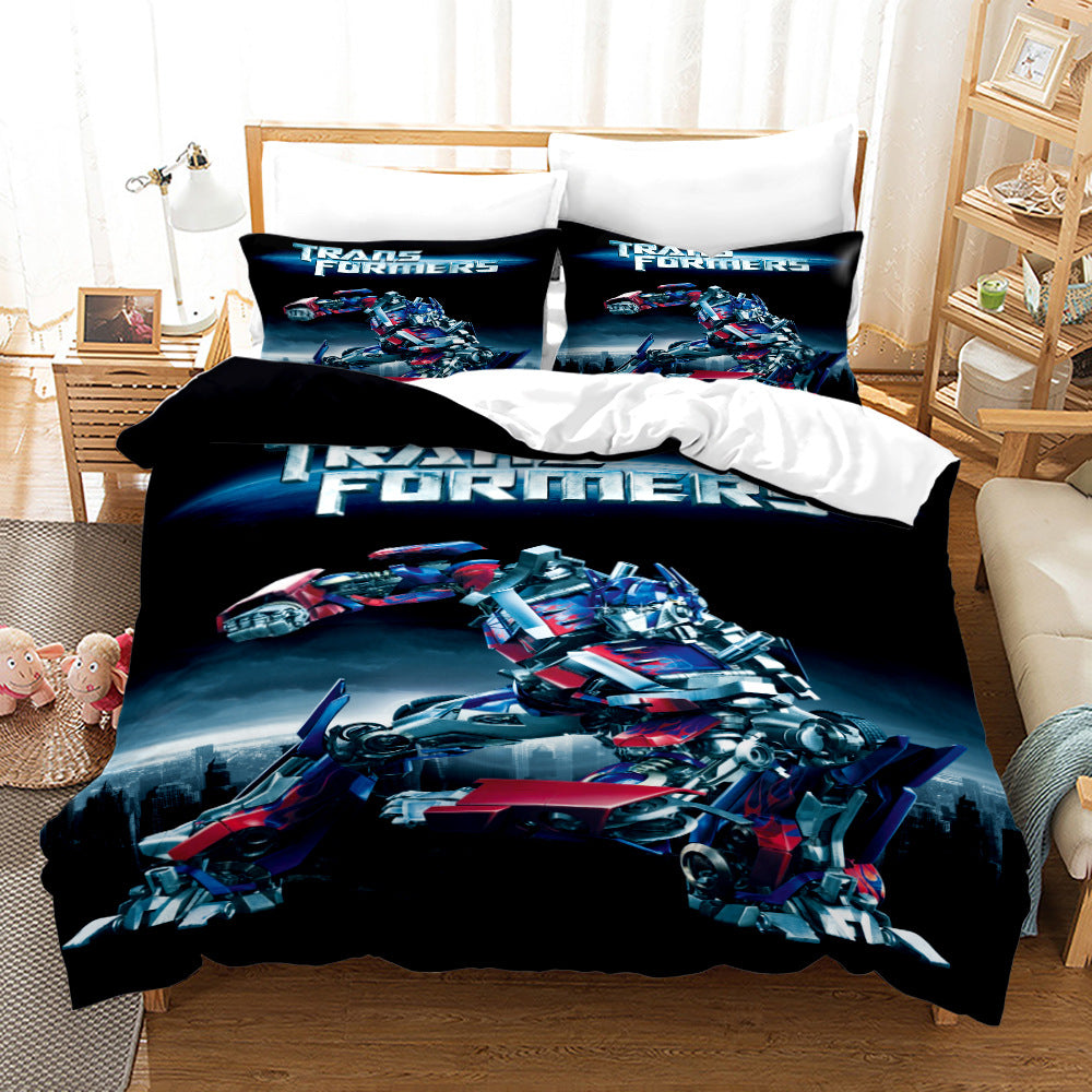 Transformers #25 Duvet Cover Quilt Cover Pillowcase Bedding Set Bed Linen Home Decor