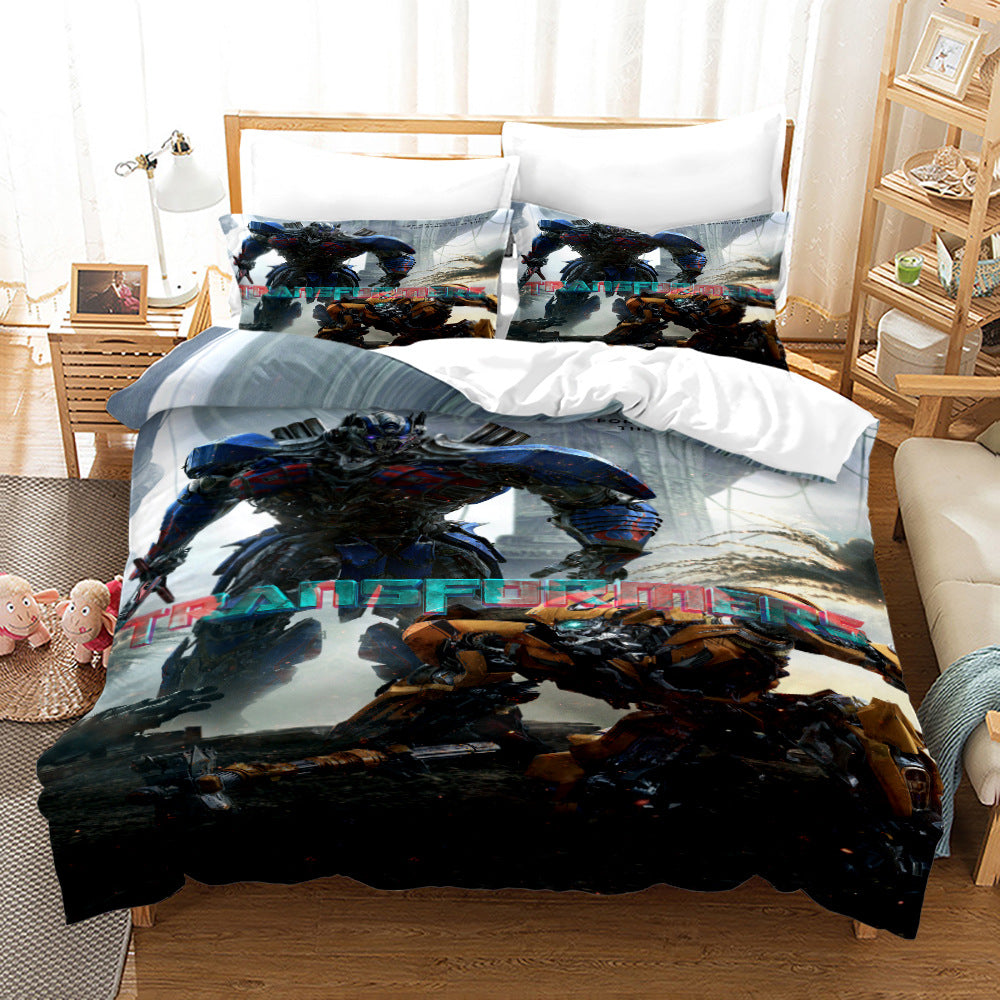 Transformers #26 Duvet Cover Quilt Cover Pillowcase Bedding Set Bed Linen Home Decor