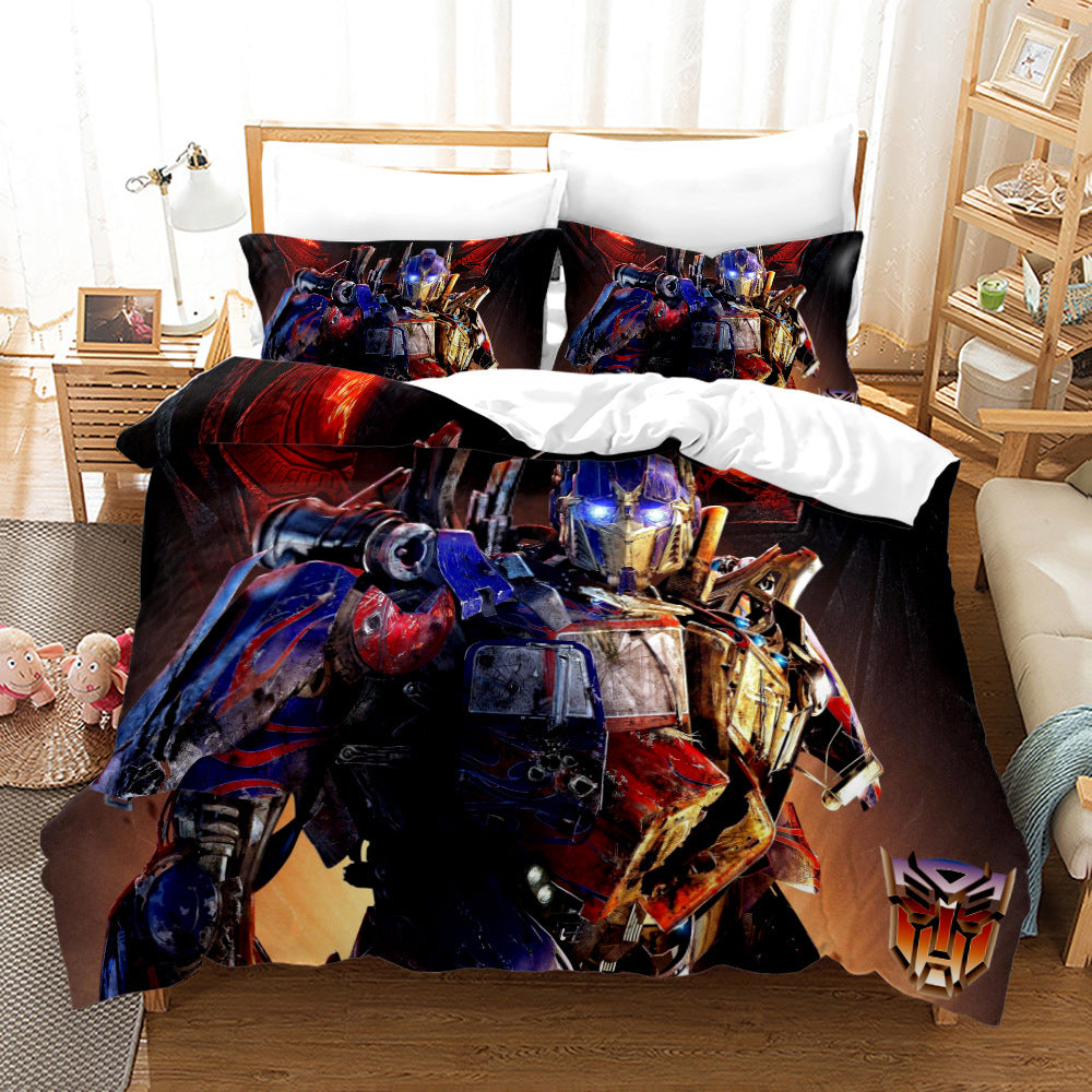 Transformers #27 Duvet Cover Quilt Cover Pillowcase Bedding Set Bed Linen Home Decor