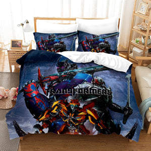 Transformers #34 Duvet Cover Quilt Cover Pillowcase Bedding Set Bed Linen Home Decor